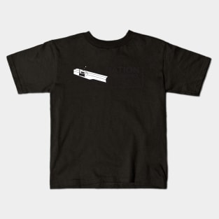 WWII Ration Stamps: Aircraft Carrier Kids T-Shirt